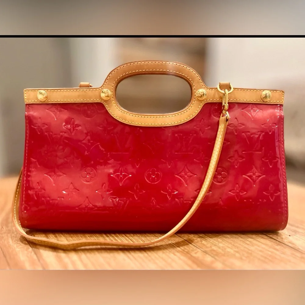 Louis Vuitton Roxbury drive handbag monogram vernis - Picture 3 of 11